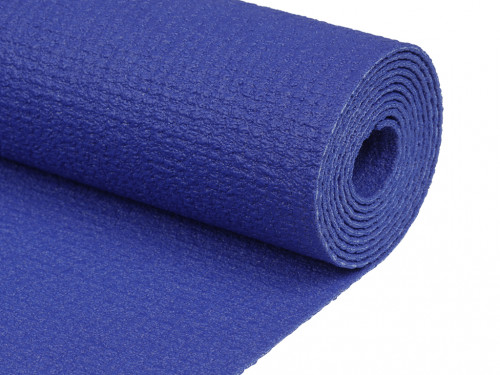 Article de Yoga Tapis de voyage Extra-Mat - 185cm/220cm x 60cm x 2.9mm Bleu Marine