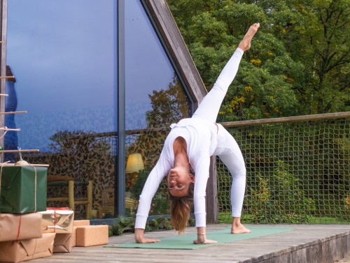 Article de Yoga Tapis de voyage Extra-Mat - 185cm/220cm x 60cm x 2.9mm Vert