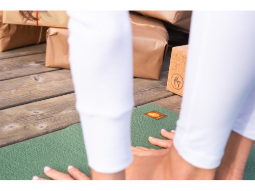 Article de Yoga Tapis de voyage Extra-Mat Enfant - 150cm x 60cm x 2.8mm Vert