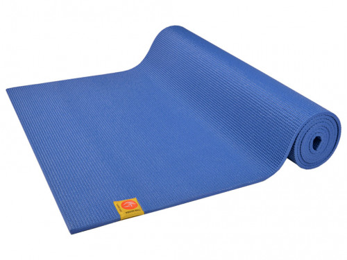 Tapis de yoga Confort Non toxiques - 183cm x 61cm x 6mm Bleu Indigo - Presque Parfaits
