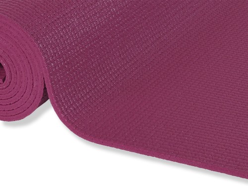 Tapis de yoga Confort Non toxiques - 183cm x 61cm x 6mm Prune - Presque Parfaits