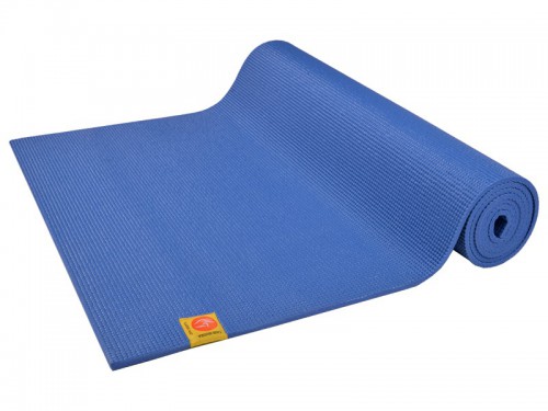Tapis de yoga Confort Non toxiques - 183cm x 61cm x 6mm Bleu Indigo