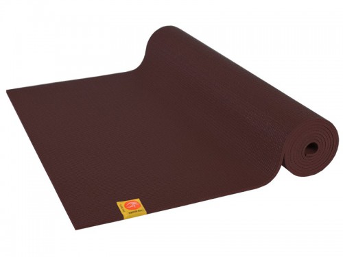 Tapis de yoga Confort Non toxiques - 183cm x 61cm x 6mm Chocolat