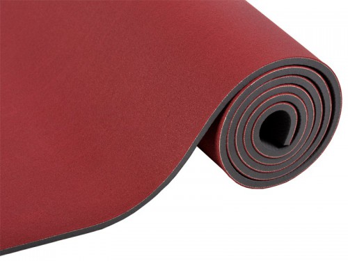 Article de Yoga Tapis de Yoga Eco-Mat - 183cmx x 61cm 4.5mm Latex Bordeaux