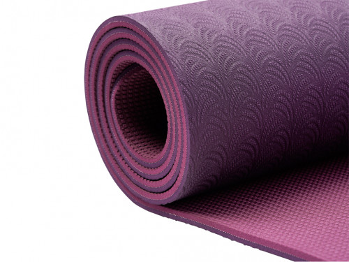 Article de Yoga Tapis de Yoga Eco-Terre  183 cm X 60 cm x 6 mm Violet