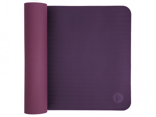 Tapis de Yoga Eco-Terre  183 cm X 60 cm x 6 mm Violet - Presque Parfaits