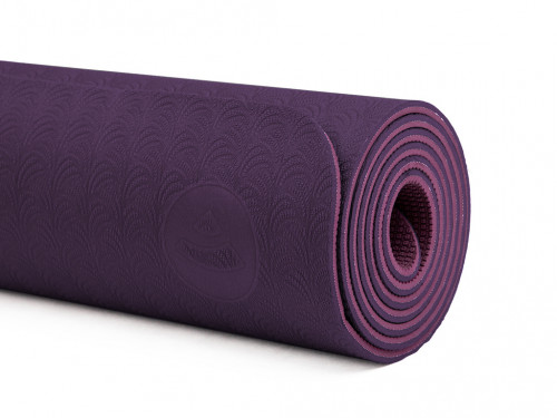 Article de Yoga Tapis de Yoga Eco-Terre  183 cm X 60 cm x 6 mm Violet - Presque Parfaits