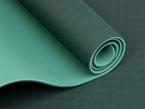 Article de Yoga Tapis de Yoga Eco-Terre 183 cm X 60 cm x 6 mm Vert - Presque Parfaits