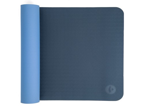 Tapis de Yoga Eco-Terre 183 cm X 60 cm x 6 mm Bleu - Presque Parfaits
