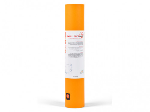 Tappetino yoga Excellence Mat 100% lattice - 6 mm GIALLO