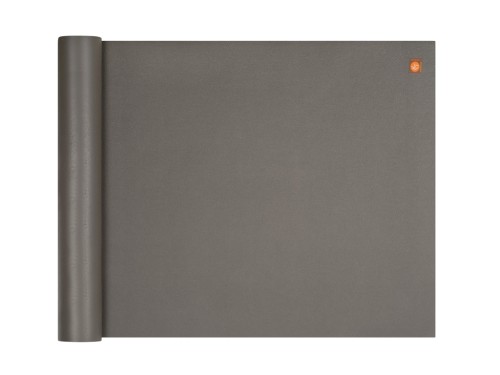 Tapis de yoga Large-Mat 183cm/220cmx80cmx4.5mm Gris