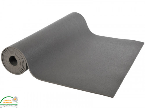 Tapis de yoga Large-Mat 183cmx80cmx4.5mm Gris - Presque Parfaits