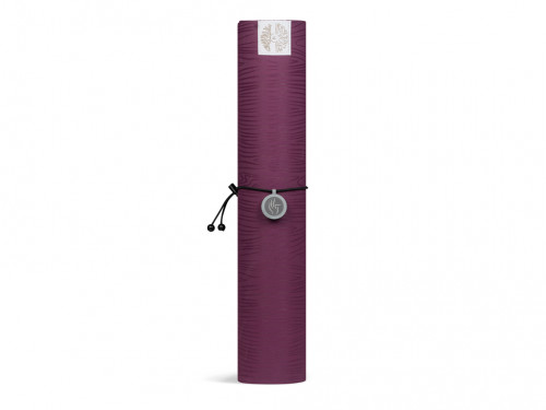Tapis de Yoga Natural Mat 5mm 185 cm x 65 cm x 5 mm - Prune - Presque Parfaits