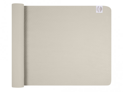 Tapis de Yoga Natural Mat 5mm 185 cm x 65 cm x 5 mm - Ecru - Presque Parfaits