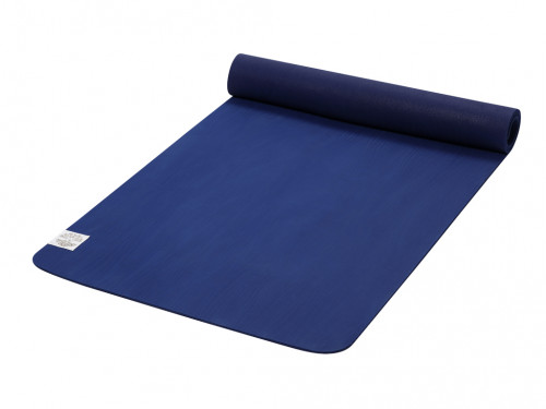 Article de Yoga Tapis de Yoga Natural Mat 5mm 185 cm x 65 cm x 5 mm - Bleu - Presque Parfaits