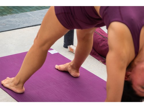 Article de Yoga Tapis de Yoga Natural Mat 5mm 185 cm x 65 cm x 5 mm - Prune