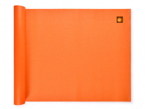 Article de Yoga Tapis Standard-Mat 183cm/220cm x 60cm x 3mm Orange Safran