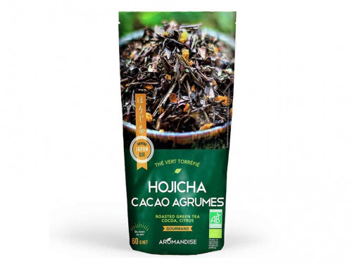 Thé Vert Torréfié Hojicha Cacao Agrumes 60g