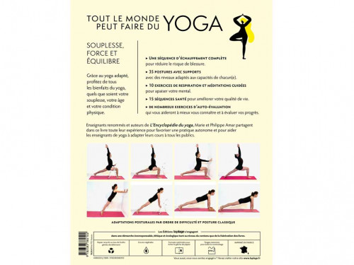 Article de Yoga Tout le Monde Peut Faire du Yoga Marie et Philippe Amar