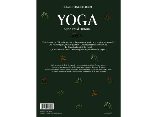 Article de Yoga Yoga 2500 ans d'Histoire (nouvelle edition) Clémentine Erpicum