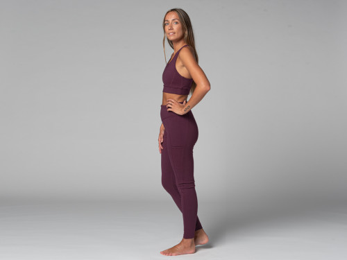 Article de Yoga Yoga Legging Pocket - Bio Prune