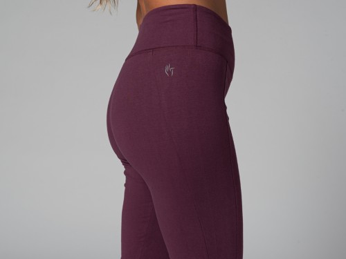 Article de Yoga Yoga Legging Pocket - Bio Prune XS - Presque Parfaits
