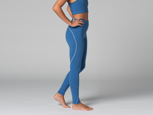 Article de Yoga Yoga Legging Sport - Bio Bleu Chaud