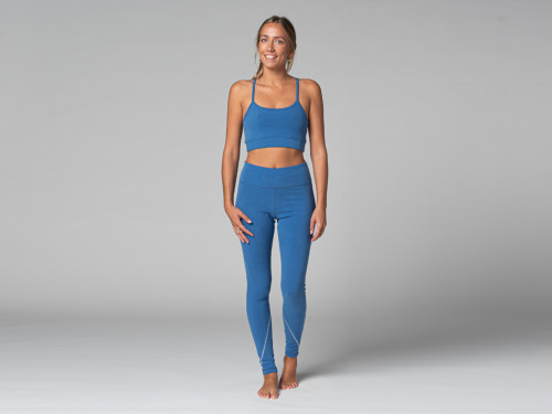 Article de Yoga Yoga Legging Sport - Bio Bleu Chaud