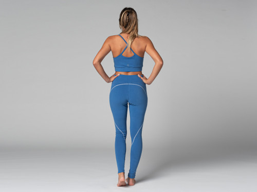 Article de Yoga Yoga Legging Sport - Bio Bleu