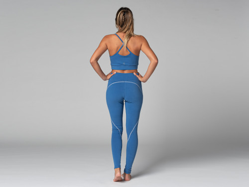 Article de Yoga Yoga Legging Sport - Bio Bleu Chaud
