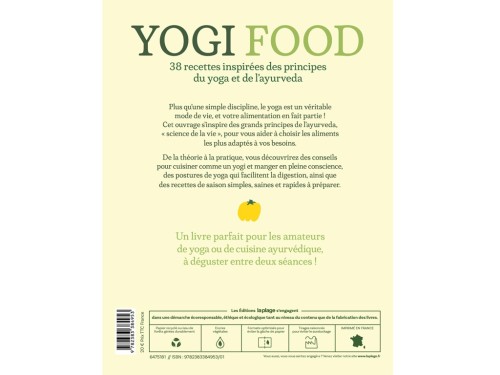 Article de Yoga Yogi Food (nouvelle edition) Clémentine Erpicum et Mélanie Caillo