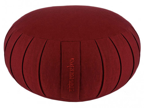 Zafu Confort 100% coton Bio - Epeautre Bordeaux