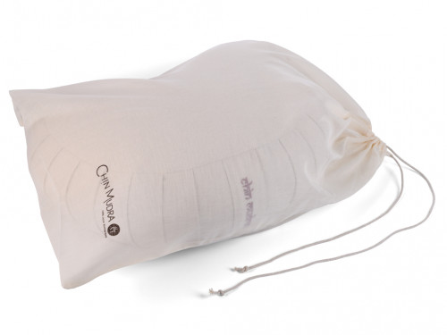 Article de Yoga Zafu Confort 100% coton Bio - Epeautre Prune