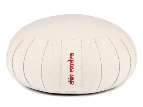 Article de Yoga Zafu Confort 100% coton Bio Epeautre Nature - Presque Parfaits