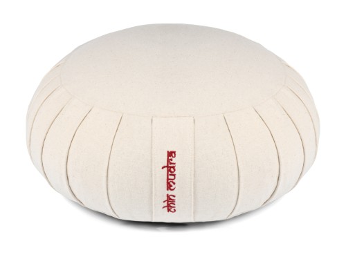 Article de Yoga Zafu Confort 100% coton Bio Epeautre Nature - Presque Parfaits