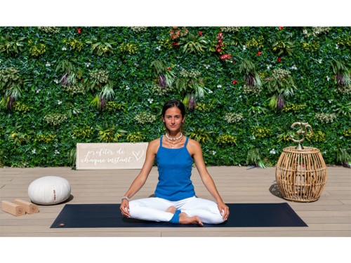 Article de Yoga Zafu Confort 100% coton Bio Epeautre Nature - Presque Parfaits