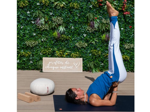 Article de Yoga Zafu Confort 100% coton Bio Epeautre Nature - Presque Parfaits