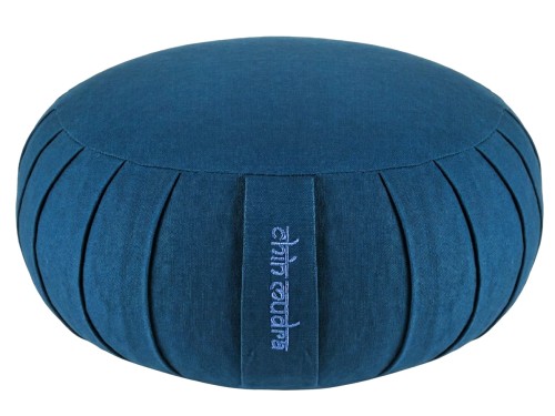Zafu Confort 100% coton Bio - Epeautre Bleu