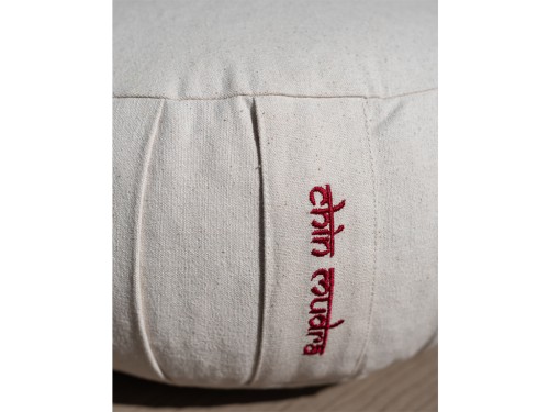 Article de Yoga Zafu Confort 100% coton Bio - Kapok Nature - Presque Parfaits