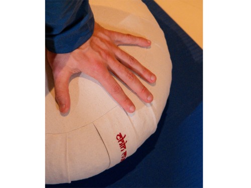 Article de Yoga Zafu Confort 100% coton Bio - Kapok Nature