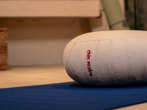 Article de Yoga Zafu Confort 100% coton Bio - Kapok Nature