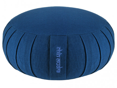 Article de Yoga Zafu Standard 100% coton Bio - Epeautre Bleu