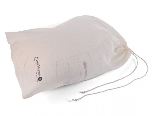 Article de Yoga Zafu Standard 100% coton Bio Kapok Nature