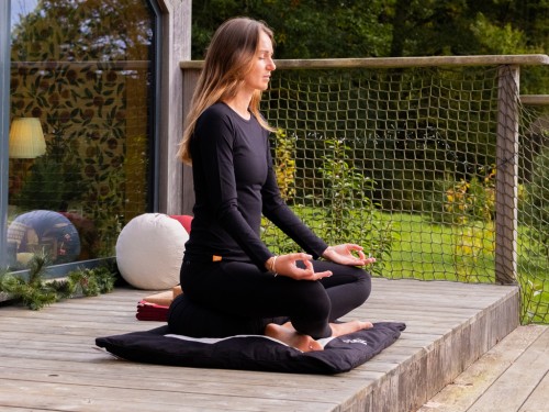 Article de Yoga Zafus standard Epeautre 100% coton Bio Zazen Lot de 6