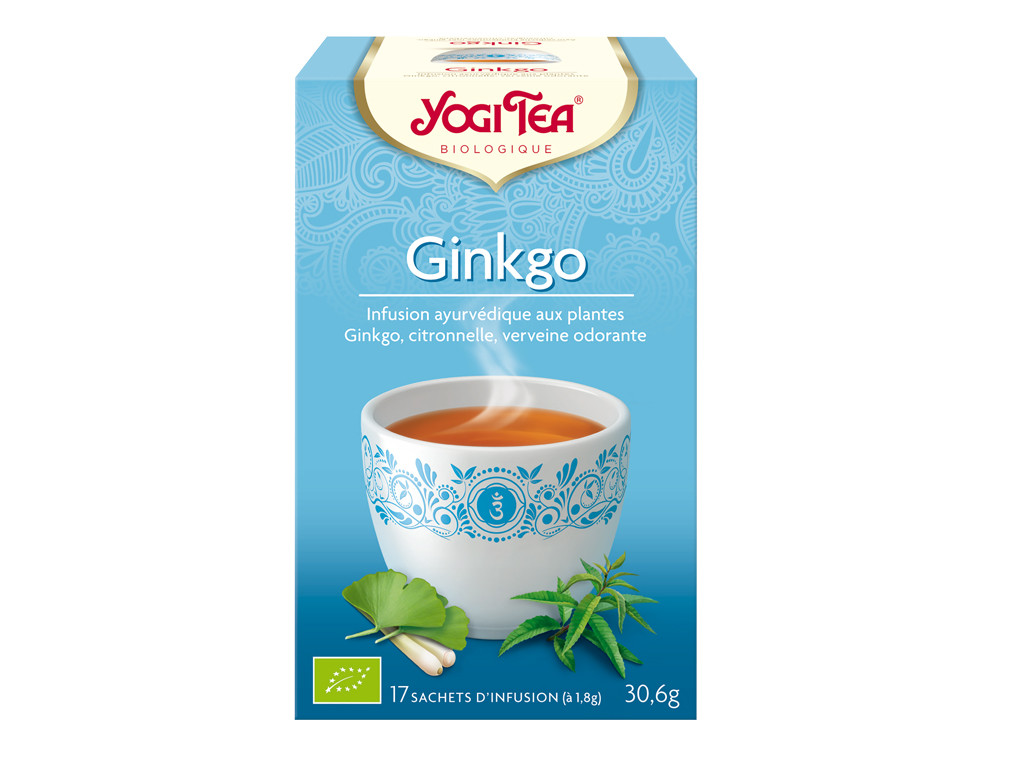Tisane Ayurvédique Lucidité au Ginkgo100% Bio 30gr
