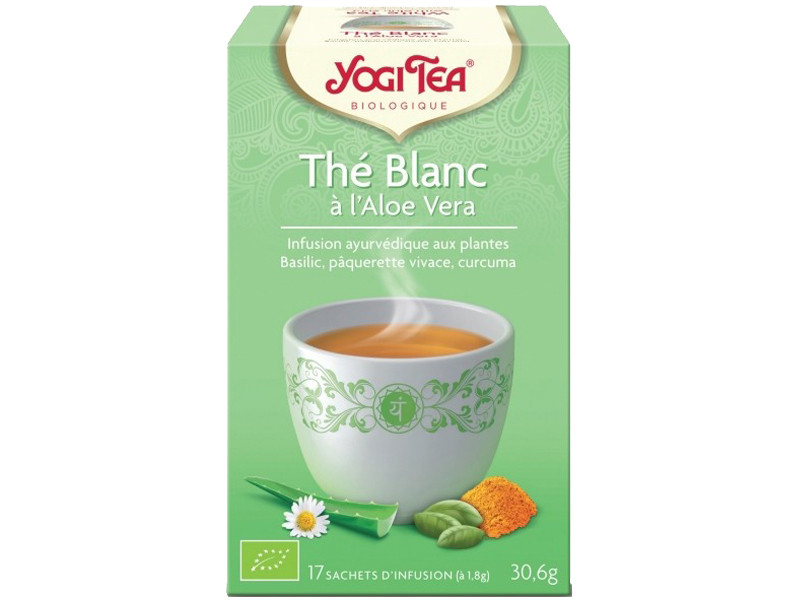 Ayurvedischer Kräutertee Weißer Tee mit Aloe Vera 30gr