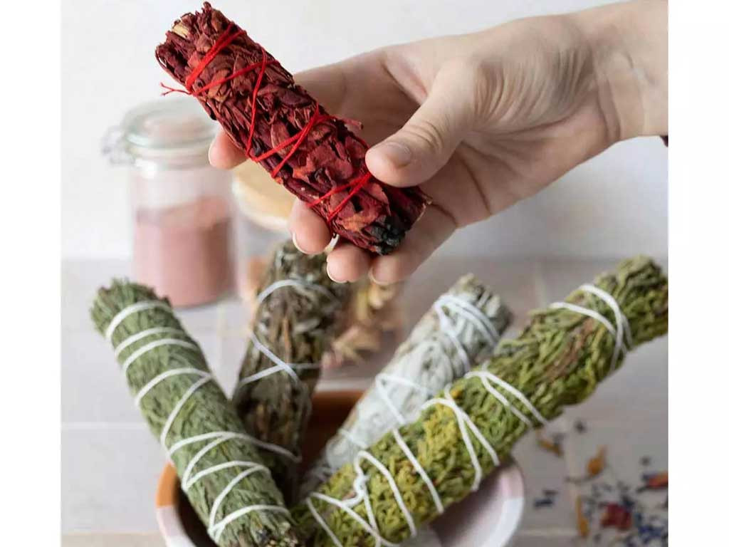 Tresse de Sauge blanche de Californie 13cm