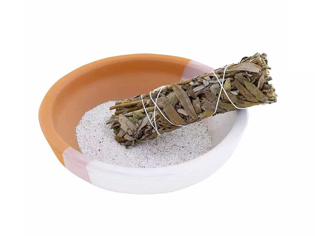 Vase rituel en terre cuite 15cm de diamètre x 5cm de hauteur