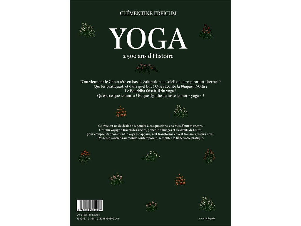 Yoga 2500 ans d'Histoire (nouvelle edition) Clémentine Erpicum