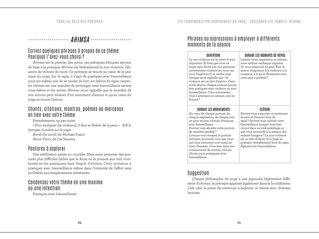 Yoga beyond Postures Alexandra Desiato (author) and Clémentine Erpicum (translation)